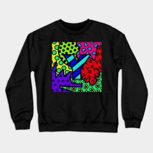 Alphabet Series - Letter Y - Bright and Bold Initial Letters Crewneck Sweatshirt